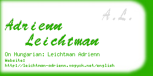 adrienn leichtman business card